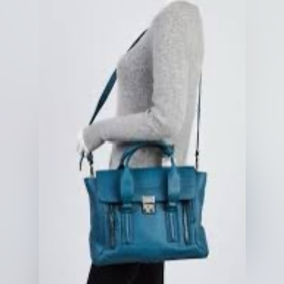 PHILLIP LIM Pashli Medium Leather Two-Way Shoulder Bag Nile